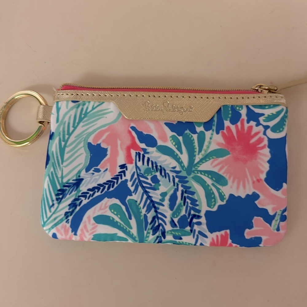 Lilly Pulitzer ID case in Multi Jet Stream print NEW